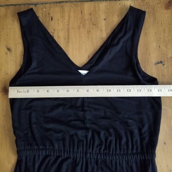 Calvin Klein Women’s Black Maxi Dress, Sleeveless, Sz 4 / Sm, Stretchy - Picture 6 of 7
